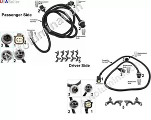 Tail Light Wiring Harness 2016-2019 Chevrolet Silverado GMC 23295977 23295978 - Foto 1 di 7