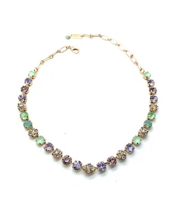 Necklace By Mariana A La Mode Coll. Beautiful Violet, Rose & Cream Pearl Swar... - Picture 1 of 3