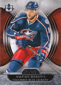 13-14 Upper Deck Ultimate Collection Marian Gaborik Base Card /499
