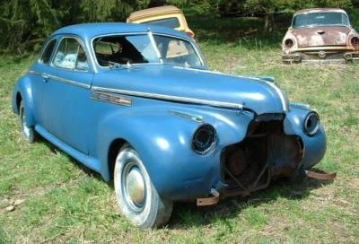 1940 Buick Roadmaster Coupe Project Car Hot Rat Rod 1/3600 - Изображение 1 из 4