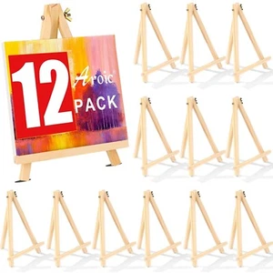 Durable 9" Wooden Tabletop Easels - Foldable and Adjustable for Art Projects - Picture 1 of 1