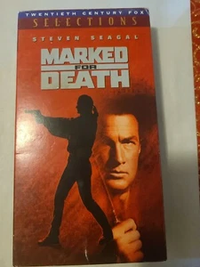 Marked for Death (VHS, 1991) Steven Seagal - Imagen 1 de 2