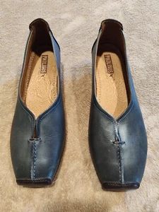 Pikolinos Womens Gray Leather Pump Shoes Size 37 (US 6.5 M) – Classic Comfort - Picture 1 of 5