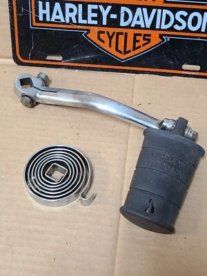 Pedal de patada Harley Panhead Ironhead Flathead Chopper Bobber Popsicle Kicker Foto 1 de 4