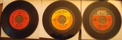 Andy Williams Tony Bennett Nat King Cole 45 RPM Records Lot 8 Good Condition  Foto 1 de 4