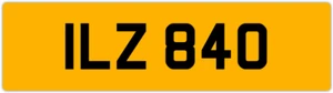 ILZ 840 I 3x3 DATUMSLOSES PRIVATES NUMMERNSCHILD ISAAC IAN IAIN ISLA IVAN IVY IVOR IS - Bild 1 von 1