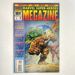 Marvel Super Heroes Megazine 96 Pages Comic Book VG+ - Picture 1 of 3