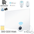 300 g günstig Kaufen-Bringer Infrarotheizung Infrarot Wandheizung Heizung Heizkörper Thermostat WIFI300-1200 Watt✅ BRINGER TL ✅CarbonCrystal ✅Dünn ✅Neu ✅