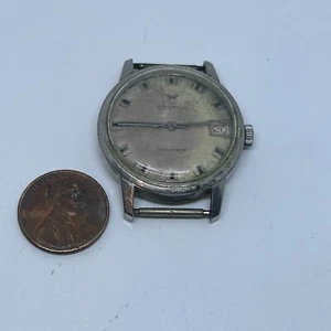 CROTON 17 Jewels DATE SWISS MADE Wrist Watch For Parts Repair. 15A - Picture 1 of 16