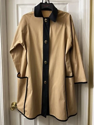 Gabardina vintage Weatherbee moda original repelente al agua coche Foto 1 de 4