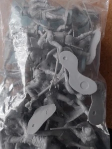 1/32 ACW 25 Unoin Infanterie gemischte Tasche mit Offizieren und - Bild 1 von 5