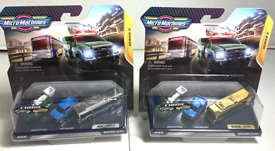 Micro Machines 2020 lote de dos #6 Micro City 1 con plata y 1 con Gold Chase Foto 1 de 4