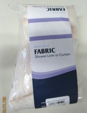 FABRIC SHOWER LINER OR CURTAIN