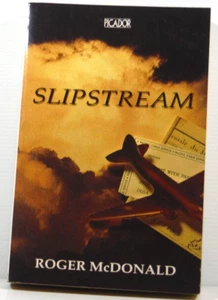 Slipstream Thriller Fiction Paperback book by Roger McDonald vintage 1992 Plane - Picture 1 of 12