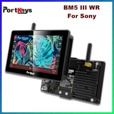 PortKeys BM5 III WR 5.5inch 2200Nit SDI HDMI Wireless Camera Monitor for Sony - Image 1 of 4