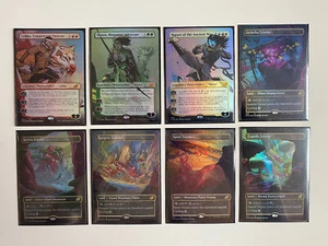 *FOIL* Showcase Triomes + PWs Ikoria (8) MTG NM/MT IKO Combined Shipping - Picture 1 of 5