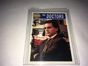 Sylvester McCoy Doctor Who Signed Trading Card W/Our COA