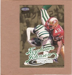 1999 Fleer Ultra Gold Medallion Edition Keyshawn Johnson #180G NM+....SEE SCAN - Picture 1 of 2