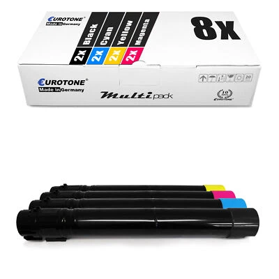 8x Toner f�r Lexmark X952DTE X952DE X952DHE X954DE X954DHE X950DE X950DHE CMYK - Bild 1 von 4