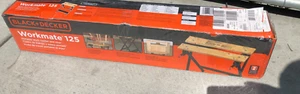 Banco de trabajo portátil BLACK+DECKER Workmate, capacidad de 350 libras - WM125 - Imagen 1 de 7