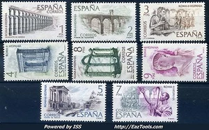 ESPAGNE N° 1839/1846 NEUF ** SANS CHARNIERE - Picture 1 of 1