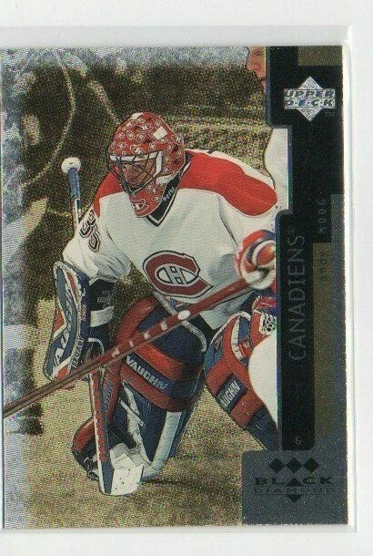 ANDY MOOG MONTREAL CANADIENS 1997/98 UD BLACK DIAMOND TRIPLE RARE - Image 1 of 1
