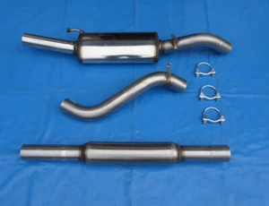 Sistema de Escape Acero Inox. Powersprint VW Golf 2 Randy 1,8 8v 16v Grupo A 70 - Imagen 1 de 3