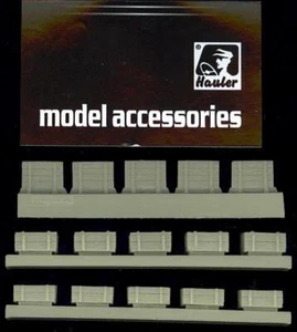 Hauler Models 1/72 WOODEN BOXES Resin Set - Picture 1 of 1