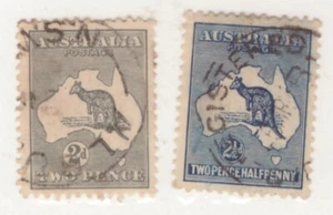 Australia Scott# 45-46 used - Picture 1 of 1