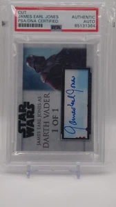 James Earl Jones CARD 1/1 AUTHENTIC AUTO - Picture 1 of 2