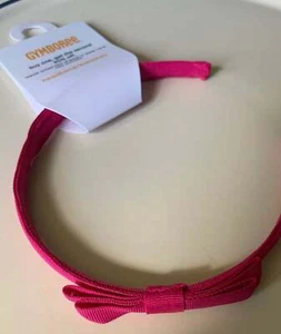 NWT Gymboree Hot Pink Bow Fabric Headband Hair Accessory Girls - Picture 1 of 3