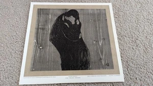 Póster "El beso" de Edvard Munch 15"X16" - Imagen 1 de 8