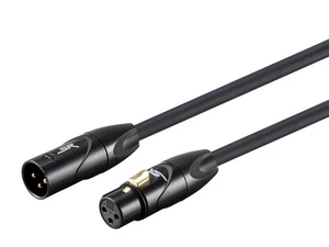 Monoprice XLR Male to XLR Female Cable [Microphone & Interconnect] - 6 Feet - Picture 1 of 6