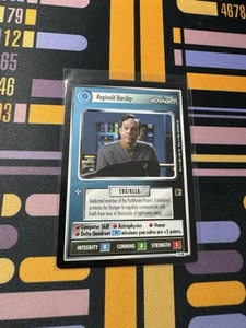 Star Trek CCG 1E The Borg REGINALD BARCLAY ULTRA-Raro 72UR - Imagen 1 de 2