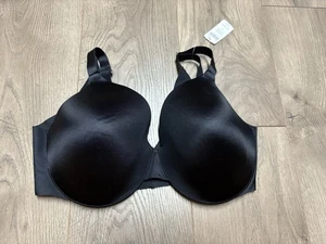 Soma Black Vanishing Back Full Coverage Bra NWT 38DDD - Picture 1 of 5
