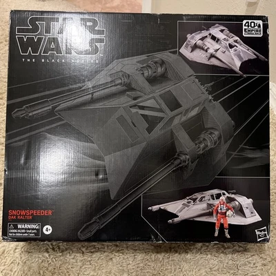 Star Wars The Black Series Snowspeeder con Dak and Luke Empire Strikes Back Foto 1 de 4