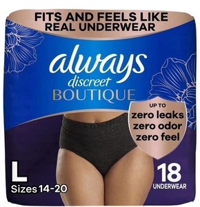 Ropa interior para mujer Always Discreet Boutique para incontinencia y posparto Maxi... - Imagen 1 de 18