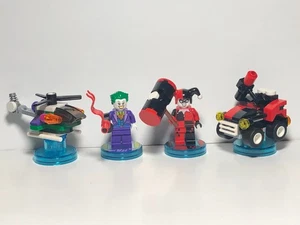 KRAGLE GLUE LEGO Dimensions DC Villains Joker & Harley Quinn Team Pack GLUED - Picture 1 of 2