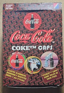 1995 Coca-Cola "Coke Caps" Collection set Of 40 Caps W/ 4 Slammers & Extra Caps - Picture 1 of 12