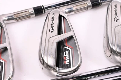 Taylormade M6 Irons / 5-PW+SW / Regular Flex KBS MAX 85 Shafts - Image 1 of 4
