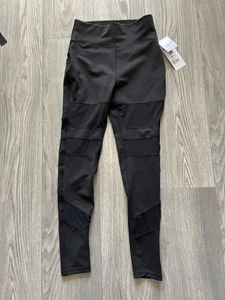 Pop Fit Women's Black High-Waist Leggings with Pockets Size S - Picture 1 of 4