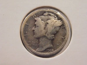 1924 S Mercury Silver Dime (24SX1) - Picture 1 of 4