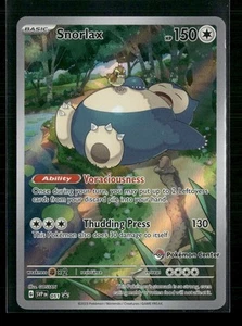 Snorlax SV: Scarlet & Violet Promo Cards #051 - Pokemon Center - Picture 1 of 2