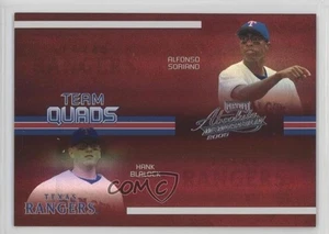 2005 Playoff Absolute Memorabilia Spectrum /100 Alfonso Soriano Hank Blalock - Picture 1 of 4