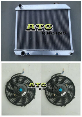 Radiador + ventilador para Cadillac DeVille Eldorado 1960-1965 1964 1962 6,4 L 7,0 L Foto 1 de 4