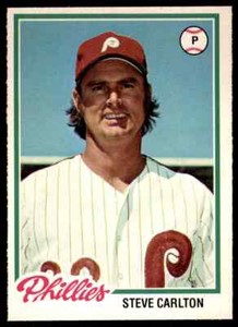 1978 O PEE CHEE PHILADELPHIA PHILLIES HALL OF FAMER  STEVE CARLTON #170