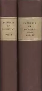 Benjamin Silliman / Elements of Chemistry in the Order of Lectures Given 1st ed - Picture 1 of 2