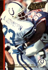1992 Action Packed Football Card #107 Anthony Johnson