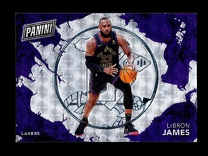 2024-25 PANINI PLAYER OF THE DAY SPLASH SILVER VINYL LeBRON JAMES 6/10 LAKERS - Bild 1 von 2