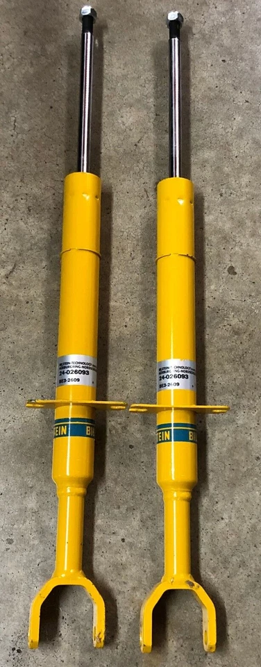 BILSTEIN SHOCK ABSORBERS FRONT DRIVER & PASSENGER SIDE FOR 97-00 AUDI A8 QUATTRO Foto 1 de 4